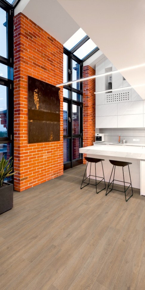 AQUA AMAZONE D6014 Дуб Эльба бежевый