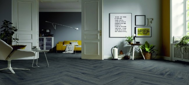 Herringbone A/В (10 мм) 4167 Prestige Оak Grey / Дуб Престиж серый