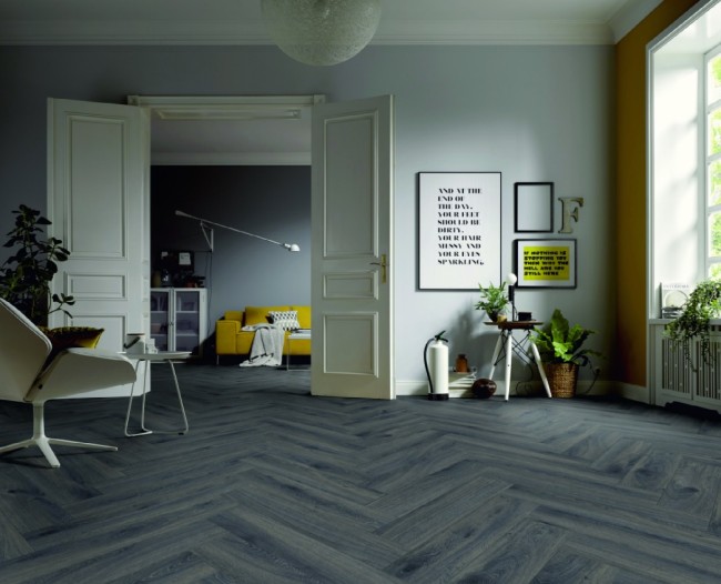 Herringbone A/В (10 мм) 4167 Prestige Оak Grey / Дуб Престиж серый