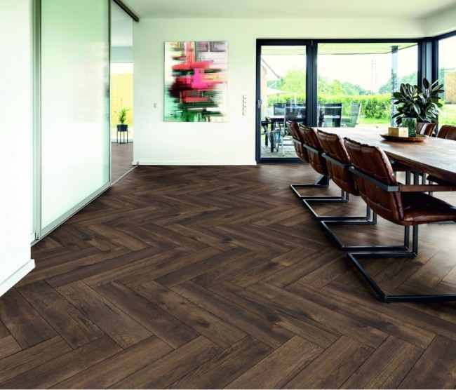 Herringbone A/В(10 мм) 6008 Elba Oak / Дуб Эльба 