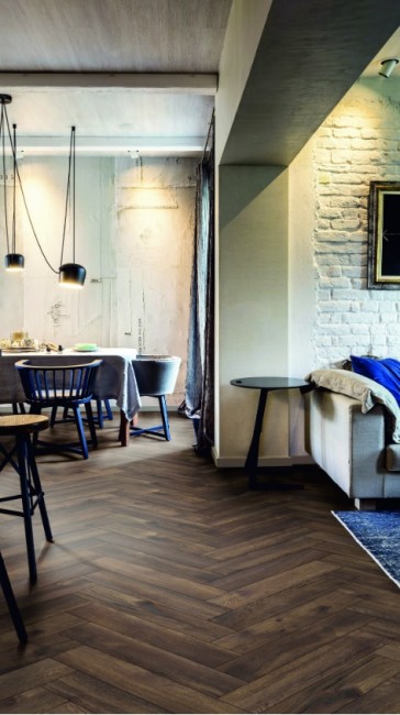 Herringbone A/В(10 мм) 6008 Elba Oak / Дуб Эльба 