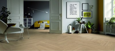 Herringbone A/В(10 мм) 6014 Elba Oak Beige / Дуб Эльба бежевый