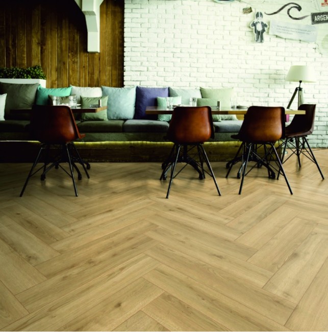 Herringbone A/В(10 мм) 6018 Kashmir Oak / Дуб Кашмир