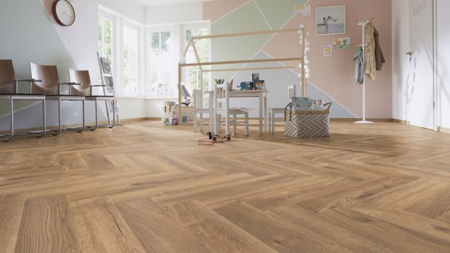 Herringbone A/В 4764 Дуб Тревизо